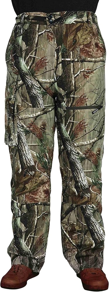 Amazon | [Krumba] メンズ カモフラ 狩猟 ズボン: 冬 絶縁 暖かい 防風